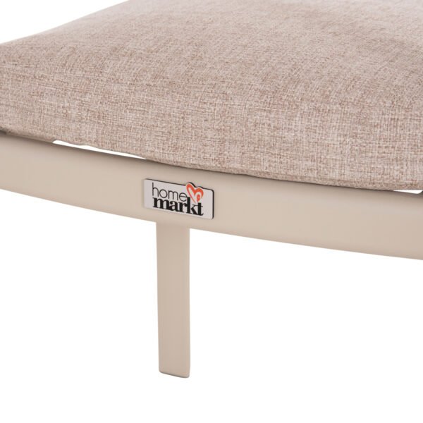 ΣΕΤ ΤΡΑΠΕΖΑΡΙΑΣ ΕΞ.ΧΩΡΟΥ 6 ΘΕΣΕΩΝ ELARA HM10726.05 ΜΠΕΖ ΑΛΟΥΜΙΝΙΟ-ΕΠΕΚΤΕΙΝΟΜΕΝΟ ΤΡΑΠΕΖΙ - Image 8
