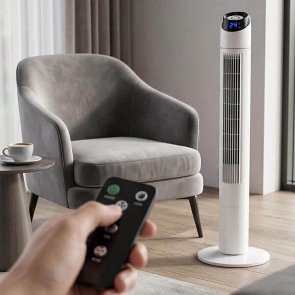 Ανεμιστήρας Πυργος 50W 110CM Περιστρεφομενος Με Τηλεχειριστήριο 2