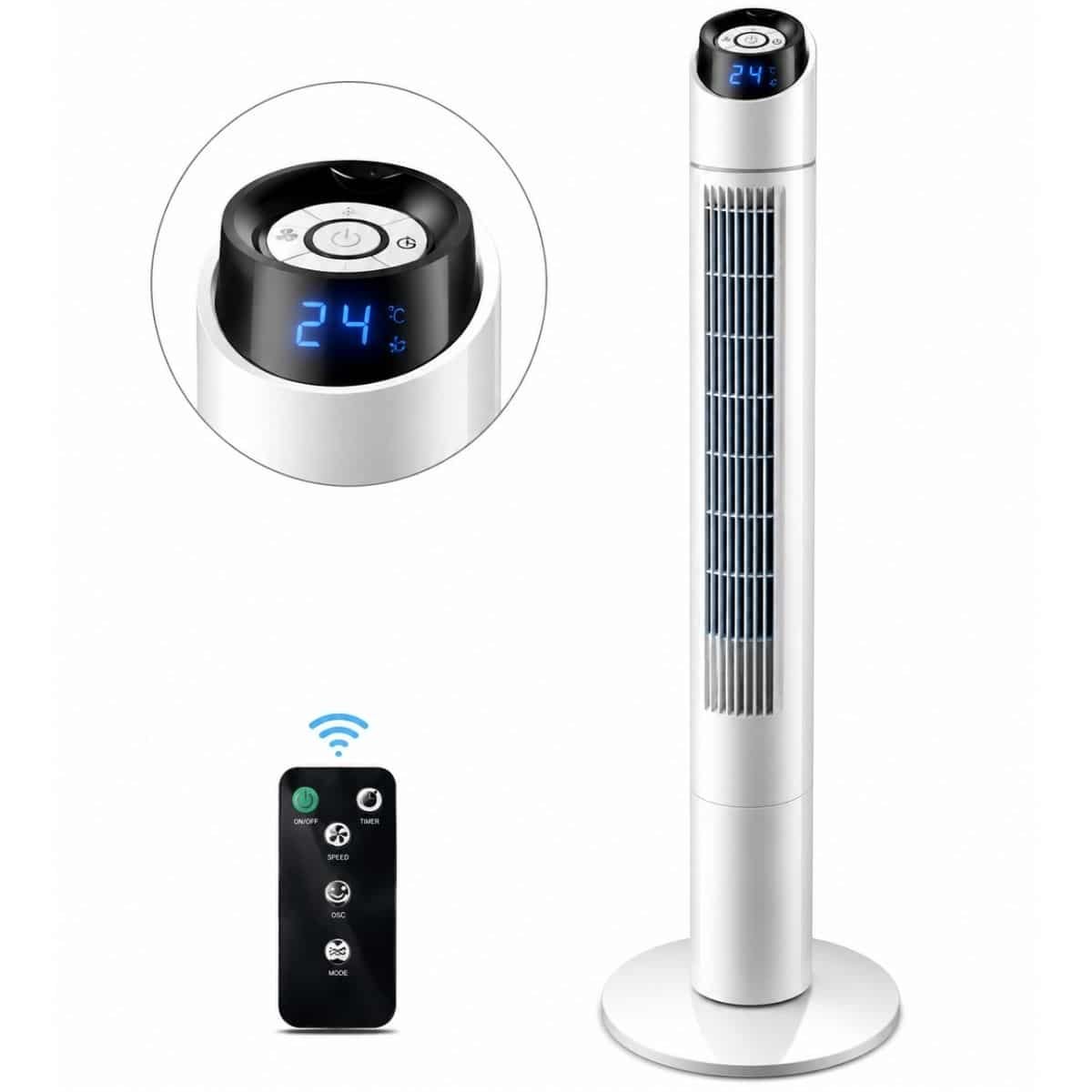 ΑΝΕΜΙΣΤΉΡΑΣ ΠΥΡΓΟΣ 50W 110CM ΠΕΡΙΣΤΡΕΦΟΜΕΝΟΣ ΜΕ ΤΗΛΕΧΕΙΡΙΣΤΉΡΙΟ Ανεμιστήρας Πυργος 50W 110CM Περιστρεφομενος Με Τηλεχειριστήριο