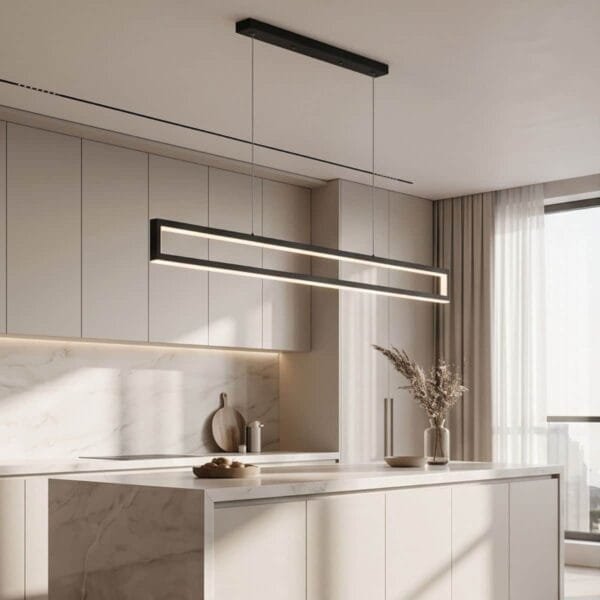 GB6381 LED Minimal Μεταλλικό Κρεμαστό Φωτιστικό 5