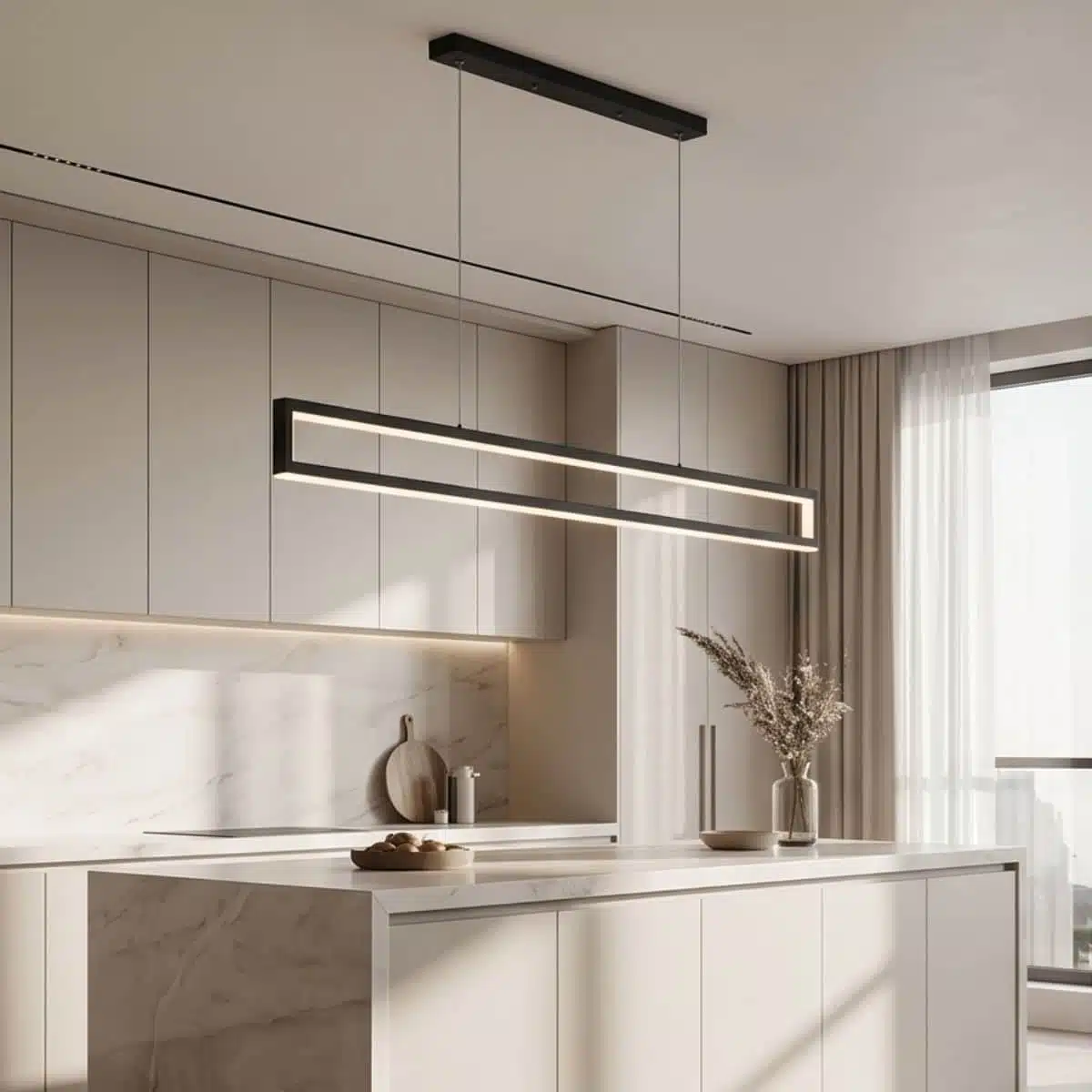 GB6381 LED Minimal Μεταλλικό Κρεμαστό Φωτιστικό 5