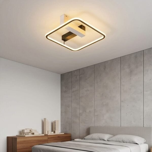 GB6727 LED Minimal Φωτιστικό Οροφής 47W Dimmable CCT 3