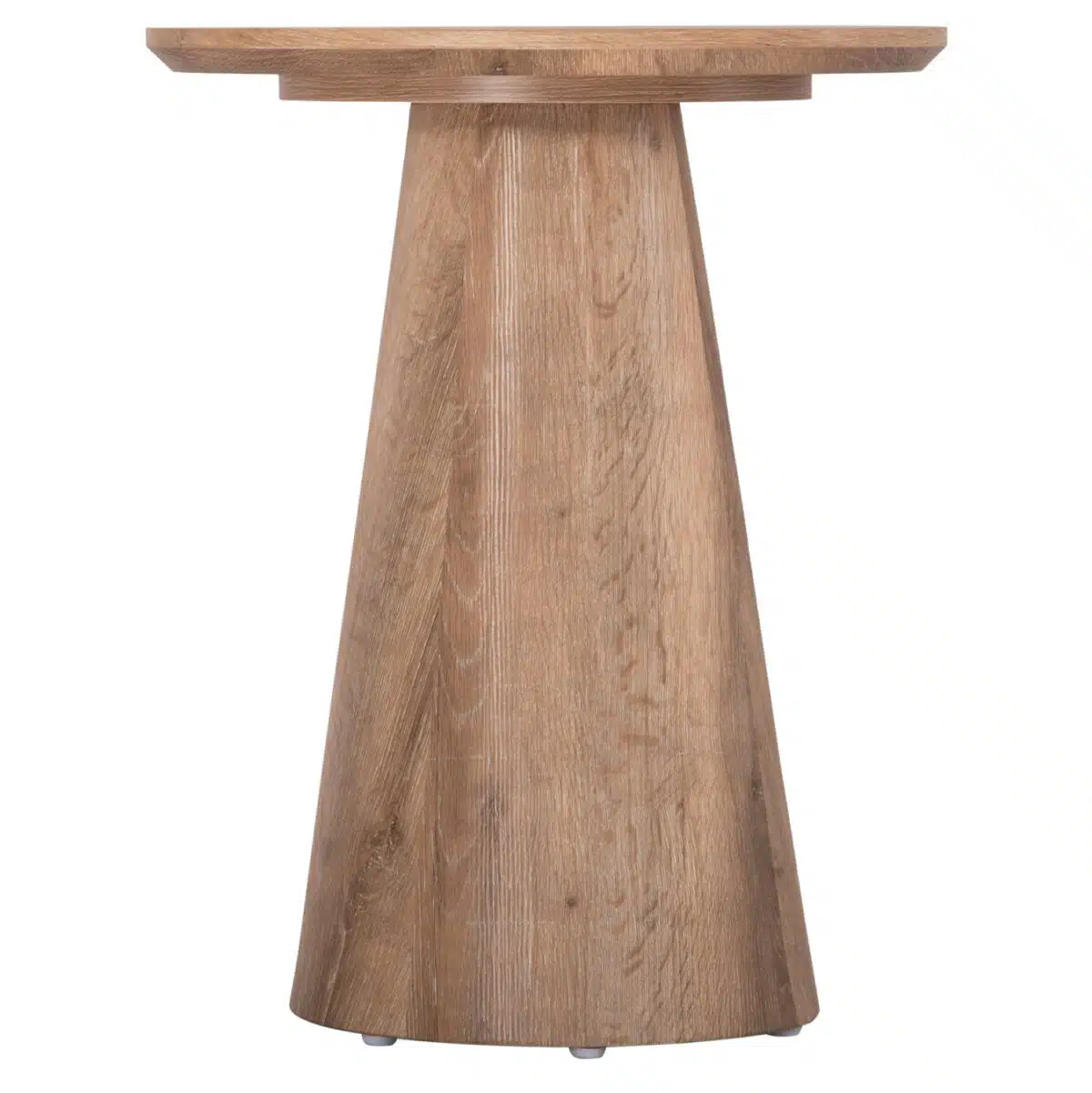 Karan Βοηθητικό Τραπεζάκι MDF Φυσικό Ξύλο Φ45x56.5cm - Image 3