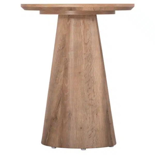 Karan Βοηθητικό Τραπεζάκι MDF Φυσικό Ξύλο Φ45x56.5cm - Image 3