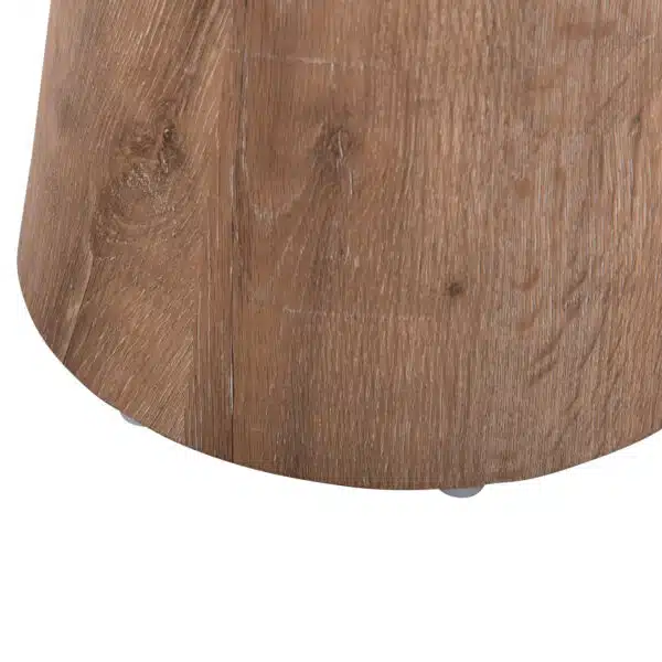 Karan Βοηθητικό Τραπεζάκι MDF Φυσικό Ξύλο Φ45x56.5cm - Image 7