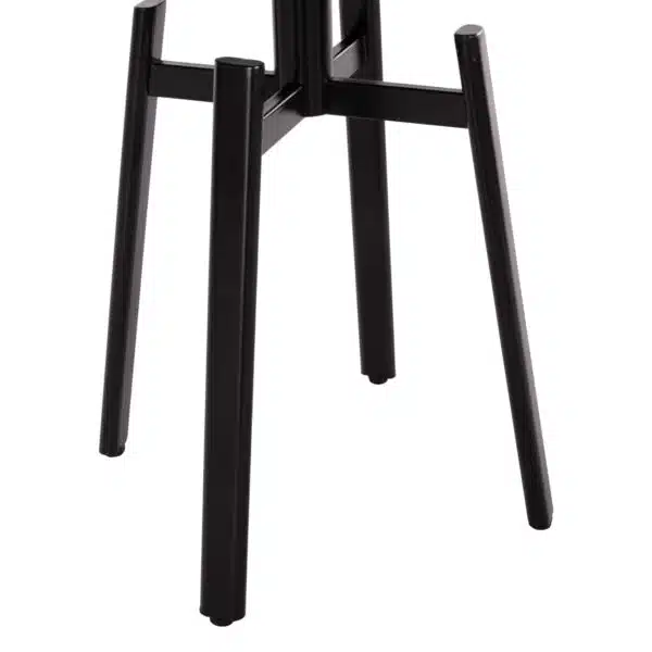 Norton Βοηθητικό Τραπεζάκι MDF Sonoma & Μαύρα Μεταλλικά Πόδια Φ45x55.5cm - Image 8