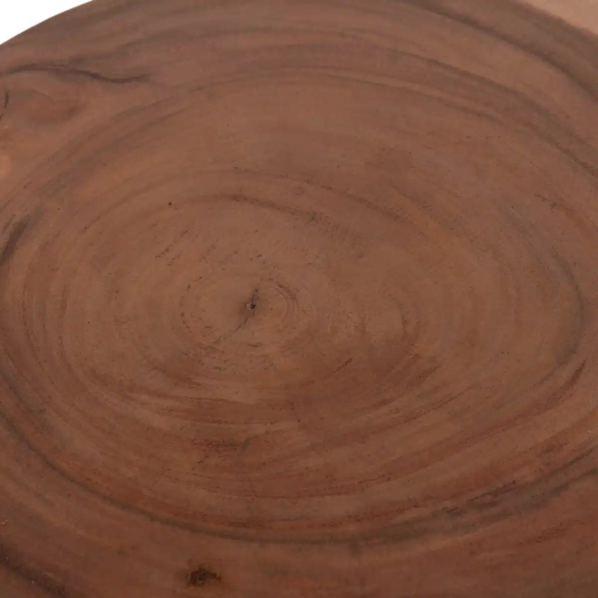 Pumbe Βοηθητικό Τραπεζάκι Ξύλο Suar Φυσικό Φ40x50cm - Image 6