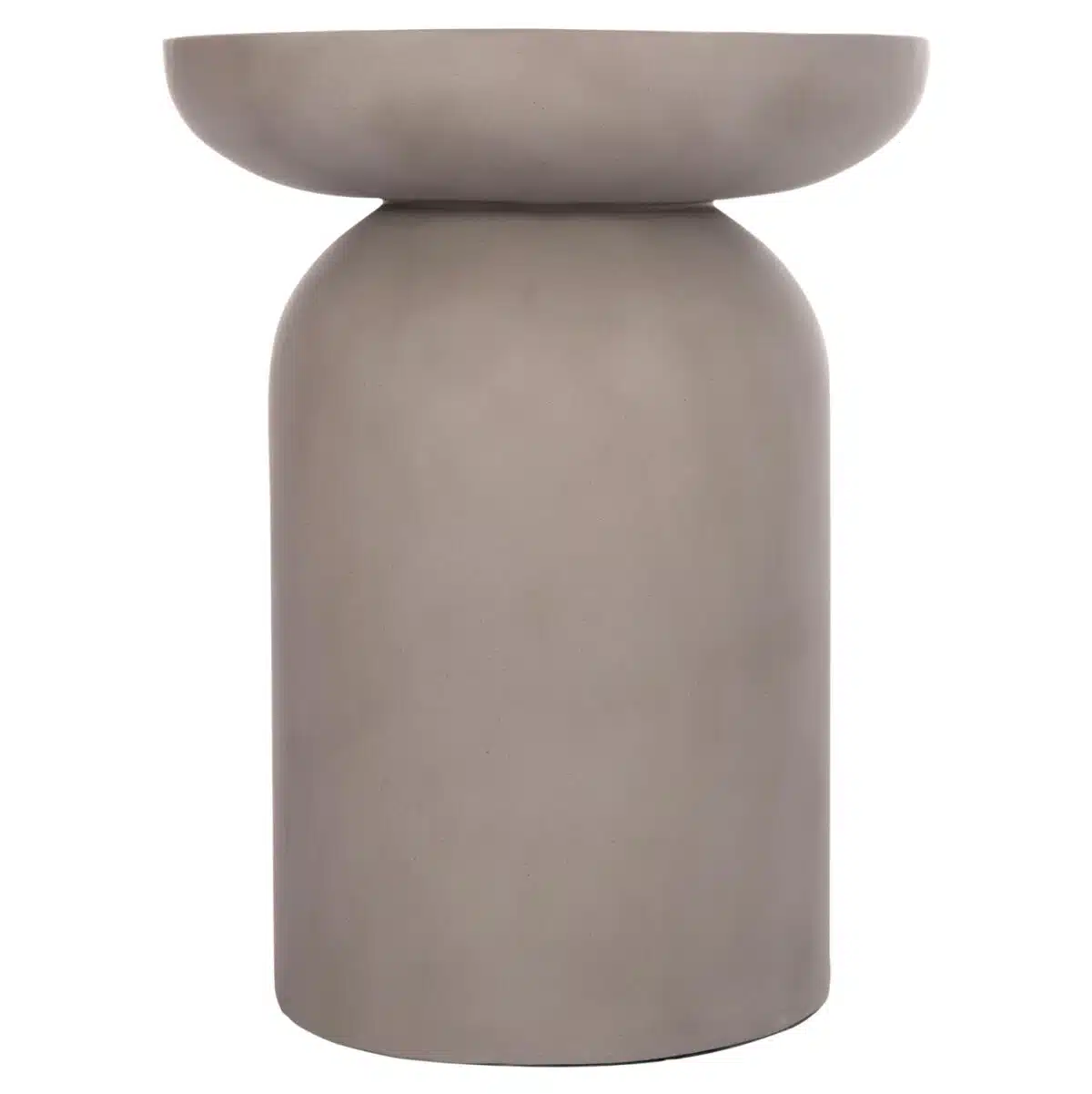 Anna Βοηθητικό Τραπέζι Fiber Cement Γκρι Φ60x76cm - Image 3