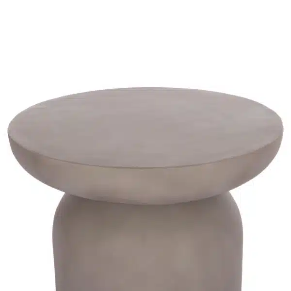 Anna Βοηθητικό Τραπέζι Fiber Cement Γκρι Φ60x76cm - Image 4