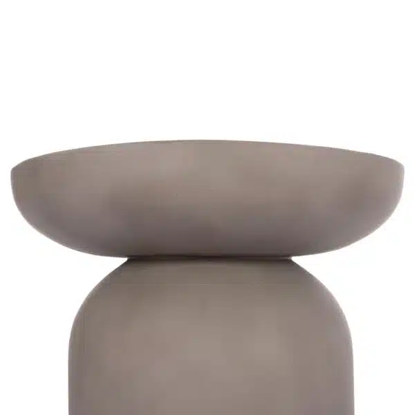 Anna Βοηθητικό Τραπέζι Fiber Cement Γκρι Φ60x76cm - Image 6