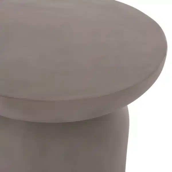 Anna Βοηθητικό Τραπέζι Fiber Cement Γκρι Φ60x76cm - Image 7