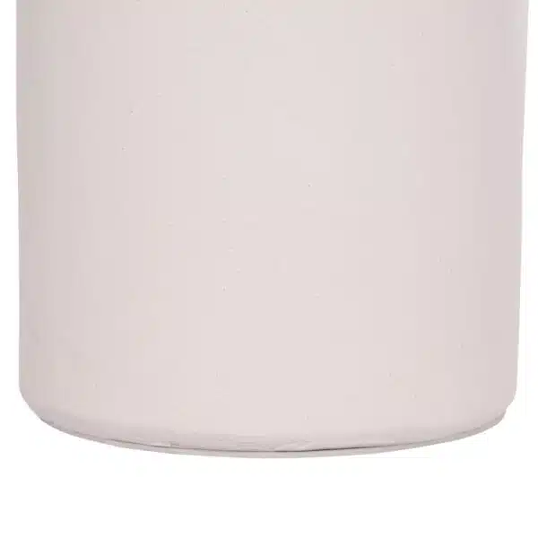 Tred Βοηθητικό Τραπέζι Fiber Cement Λευκό & Φυσικό Rattan Φ40x61cm - Image 10