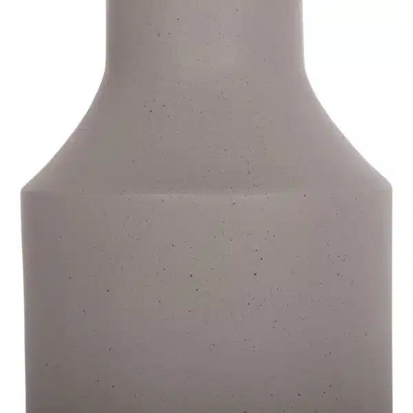 Tred Βοηθητικό Τραπέζι Fiber Cement Γκρι & Φυσικό Rattan Φ40x61cm - Image 6