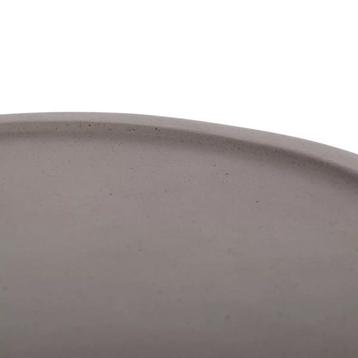 Tred Βοηθητικό Τραπέζι Fiber Cement Γκρι & Φυσικό Rattan Φ40x61cm - Image 7