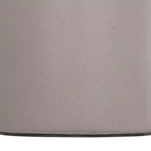 Tred Βοηθητικό Τραπέζι Fiber Cement Γκρι & Φυσικό Rattan Φ40x61cm - Image 10