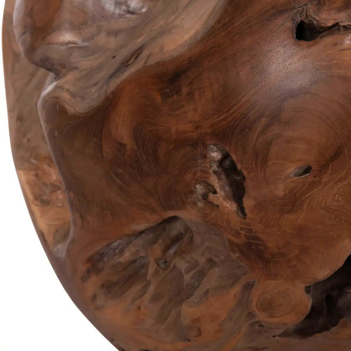 Loggy Βοηθητικό Τραπέζι Ξύλο Teak Φυσικό 50x50x50cm - Image 7