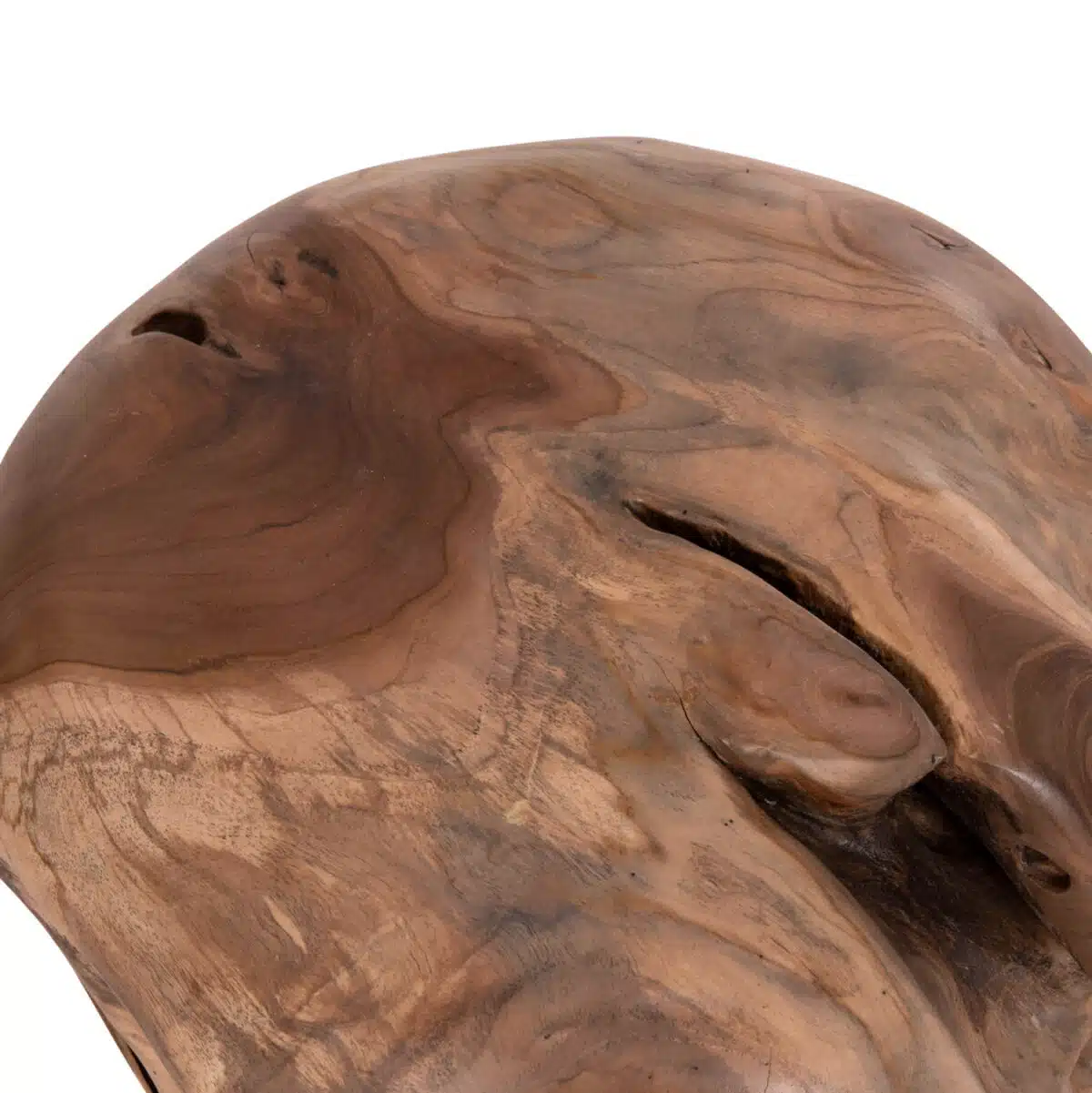Loggy Βοηθητικό Τραπέζι Ξύλο Teak Φυσικό 50x50x50cm - Image 10