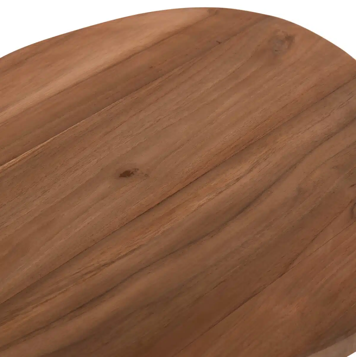 Aida Βοηθητικό Τραπέζι Fiber Cement Λευκό & Ξύλο Teak 47x60x59cm - Image 9