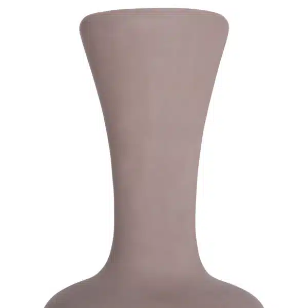 ΔΙΑΚΟΣΜΗΤΙΚΟ ΒΑΖΟ ΔΑΠΕΔΟΥ NEBULA HM4660.05L FIBER CEMENT TAUPE--ΞΥΛΟ ΤΕΑΚ Φ45x172Υεκ - Image 4