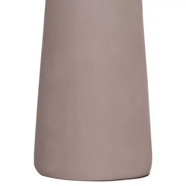 ΔΙΑΚΟΣΜΗΤΙΚΟ ΒΑΖΟ ΔΑΠΕΔΟΥ NEBULA HM4660.05L FIBER CEMENT TAUPE--ΞΥΛΟ ΤΕΑΚ Φ45x172Υεκ - Image 6