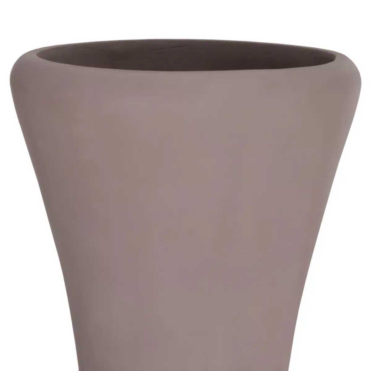 ΔΙΑΚΟΣΜΗΤΙΚΟ ΒΑΖΟ ΔΑΠΕΔΟΥ NEBULA HM4660.05L FIBER CEMENT TAUPE--ΞΥΛΟ ΤΕΑΚ Φ45x172Υεκ - Image 8