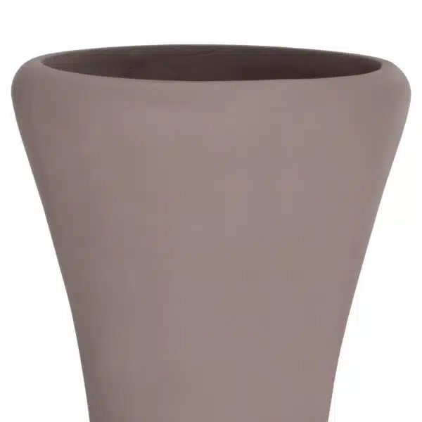 ΔΙΑΚΟΣΜΗΤΙΚΟ ΒΑΖΟ ΔΑΠΕΔΟΥ NEBULA HM4660.05L FIBER CEMENT TAUPE--ΞΥΛΟ ΤΕΑΚ Φ45x172Υεκ - Image 8