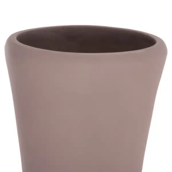 ΔΙΑΚΟΣΜΗΤΙΚΟ ΒΑΖΟ ΔΑΠΕΔΟΥ NEBULA HM4660.05M FIBER CEMENT TAUPE--ΞΥΛΟ ΤΕΑΚ Φ45x148Υεκ - Image 7