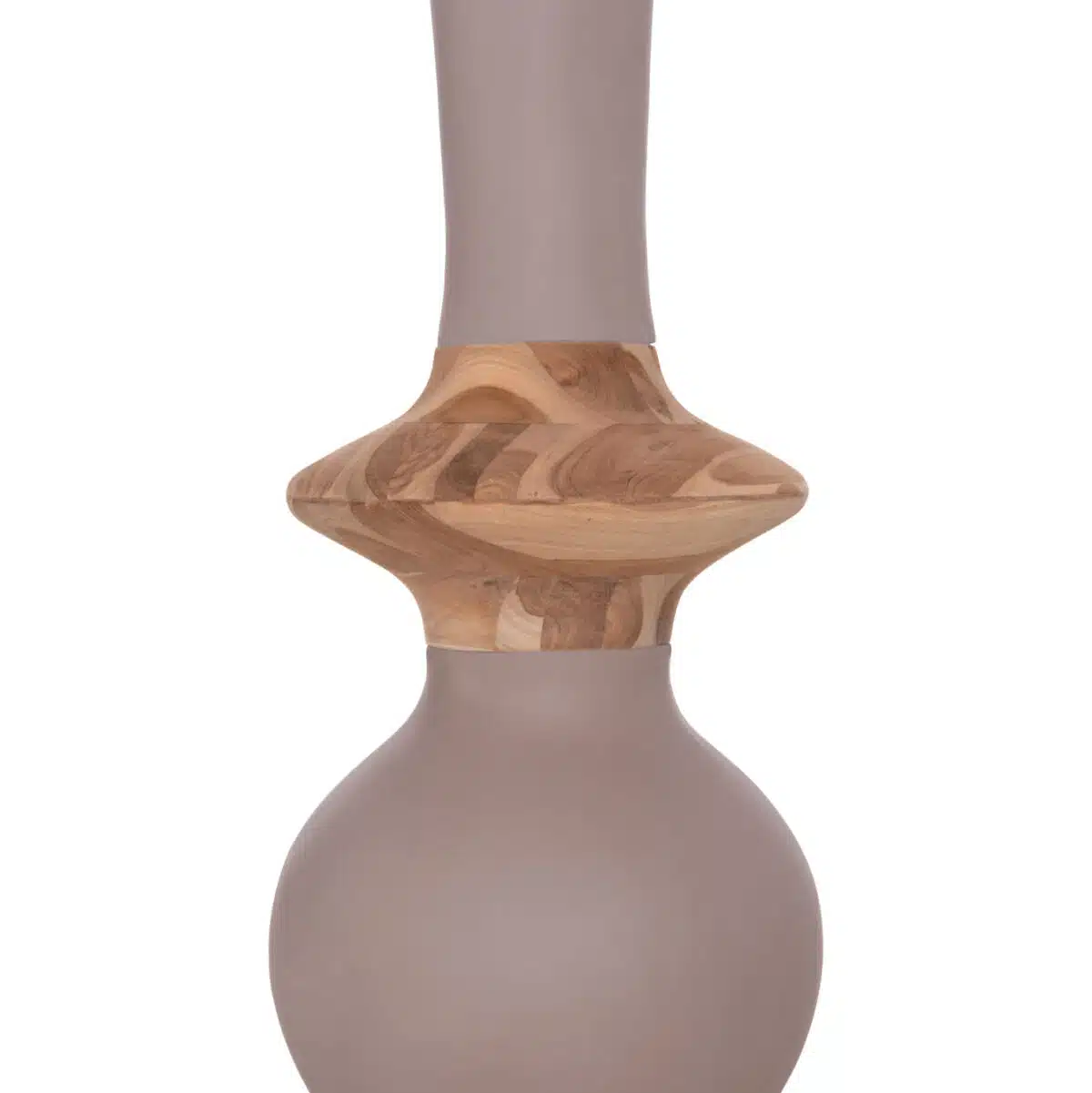 ΔΙΑΚΟΣΜΗΤΙΚΟ ΒΑΖΟ ΔΑΠΕΔΟΥ NEBULA HM4660.05M FIBER CEMENT TAUPE--ΞΥΛΟ ΤΕΑΚ Φ45x148Υεκ - Image 8