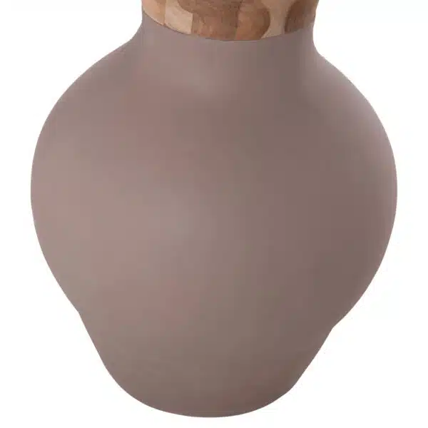 ΔΙΑΚΟΣΜΗΤΙΚΟ ΒΑΖΟ ΔΑΠΕΔΟΥ NEBULA HM4660.05M FIBER CEMENT TAUPE--ΞΥΛΟ ΤΕΑΚ Φ45x148Υεκ - Image 10