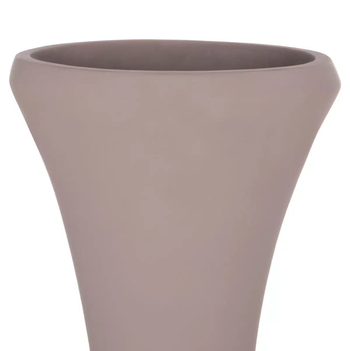 ΔΙΑΚΟΣΜΗΤΙΚΟ ΒΑΖΟ ΔΑΠΕΔΟΥ NEBULA HM4660.05S FIBER CEMENT TAUPE--ΞΥΛΟ ΤΕΑΚ Φ45x115Υεκ - Image 4