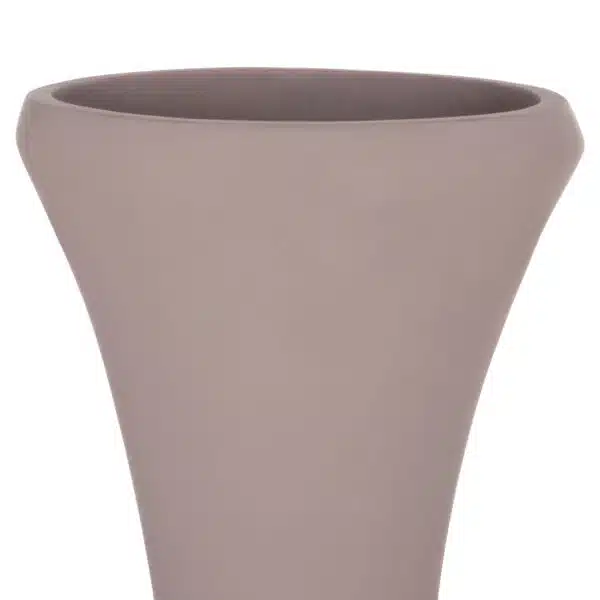 ΔΙΑΚΟΣΜΗΤΙΚΟ ΒΑΖΟ ΔΑΠΕΔΟΥ NEBULA HM4660.05S FIBER CEMENT TAUPE--ΞΥΛΟ ΤΕΑΚ Φ45x115Υεκ - Image 4