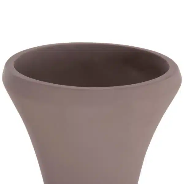 ΔΙΑΚΟΣΜΗΤΙΚΟ ΒΑΖΟ ΔΑΠΕΔΟΥ NEBULA HM4660.05S FIBER CEMENT TAUPE--ΞΥΛΟ ΤΕΑΚ Φ45x115Υεκ - Image 7