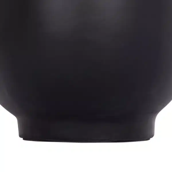 ΔΙΑΚΟΣΜΗΤΙΚΟ ΒΑΖΟ ΔΑΠΕΔΟΥ LINTER HM4662.01S FIBER CEMENT ΜΑΥΡΟ--ΞΥΛΟ ΤΕΑΚ Φ34x60Υεκ. - Image 10