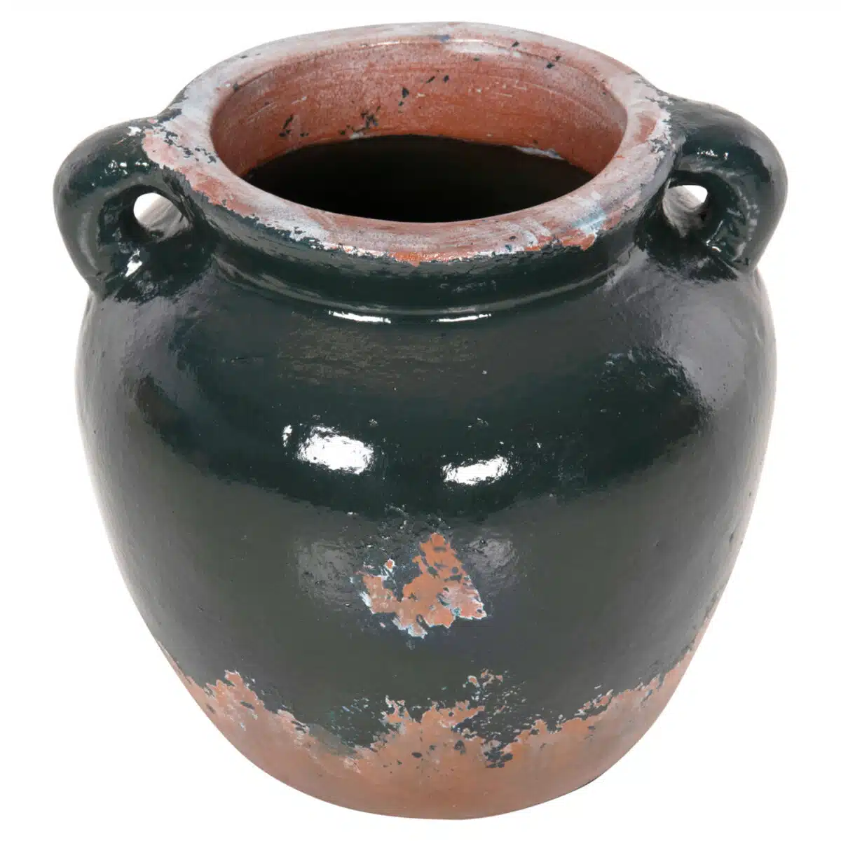 ΔΙΑΚΟΣΜΗΤΙΚΟ ΒΑΖΟ HM4380 ΤΕΡΑΚΟΤΑ ΣΕ ANTIQUE ΠΡΑΣΙΝΗ ΑΠΟΧΡΩΣΗ Φ26Χ26Yεκ. - Image 4