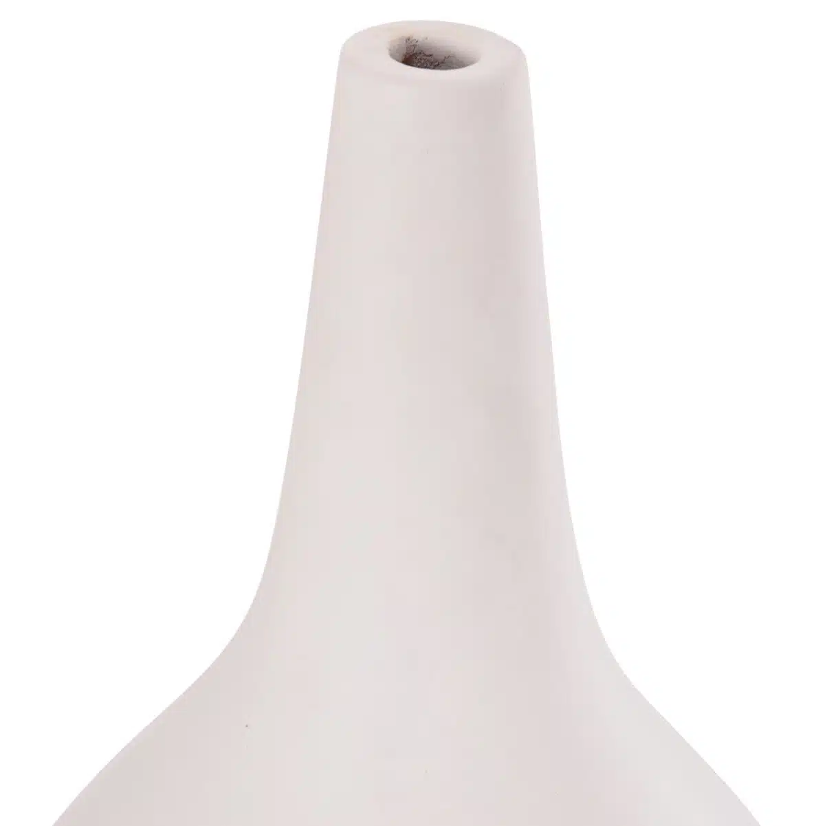 ΕΠΙΤΡΑΠΕΖΙΟ ΔΙΑΚΟΣΜΗΤΙΚΟ ΒΑΖΟ DENI HM4663.02L FIBER CEMENT ΣΕ ΛΕΥΚΟ--Φ26x39Υεκ - Image 7