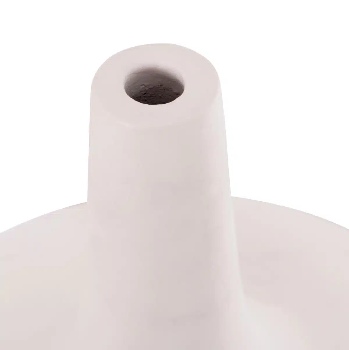 ΕΠΙΤΡΑΠΕΖΙΟ ΔΙΑΚΟΣΜΗΤΙΚΟ ΒΑΖΟ DENI HM4663.02M FIBER CEMENT ΣΕ ΛΕΥΚΟ--Φ30x29.5Υεκ - Image 9