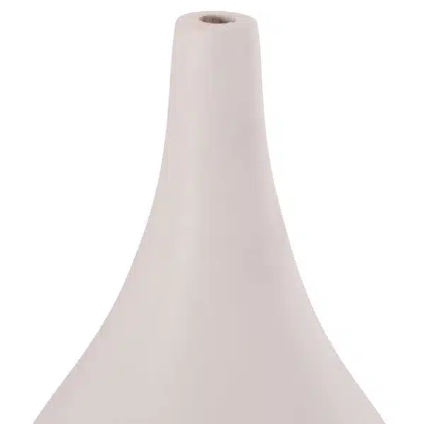 ΕΠΙΤΡΑΠΕΖΙΟ ΔΙΑΚΟΣΜΗΤΙΚΟ ΒΑΖΟ DENI HM4663.02S FIBER CEMENT ΣΕ ΛΕΥΚΟ--Φ15x27Υεκ. - Image 10