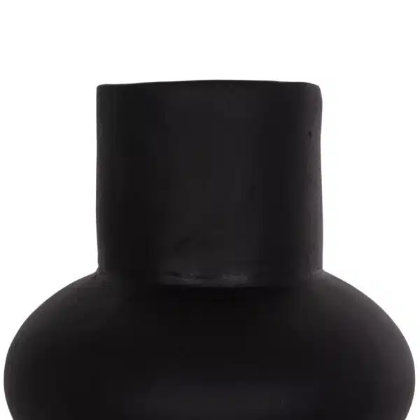 ΕΠΙΤΡΑΠΕΖΙΟ ΔΙΑΚΟΣΜΗΤΙΚΟ ΒΑΖΟ LEMA HM4664.01S ΤΕΡΑΚΟΤΑ ΣΕ ΜΑΥΡΟ--Φ22x22Υεκ. - Image 6