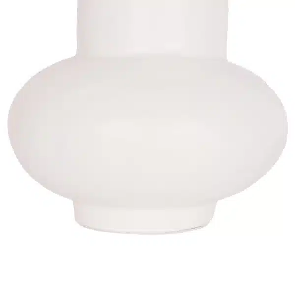 ΕΠΙΤΡΑΠΕΖΙΟ ΔΙΑΚΟΣΜΗΤΙΚΟ ΒΑΖΟ LEMA HM4664.02S ΤΕΡΑΚΟΤΑ ΣΕ ΛΕΥΚΟ--Φ22x22Υεκ. - Image 5
