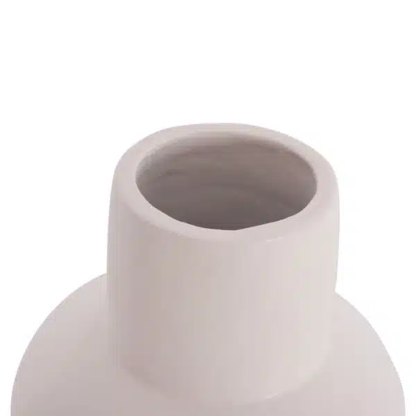 ΕΠΙΤΡΑΠΕΖΙΟ ΔΙΑΚΟΣΜΗΤΙΚΟ ΒΑΖΟ LEMA HM4664.02S ΤΕΡΑΚΟΤΑ ΣΕ ΛΕΥΚΟ--Φ22x22Υεκ. - Image 7