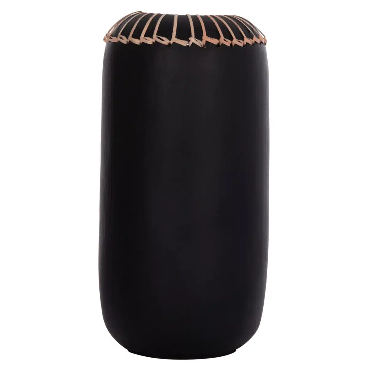 ΕΠΙΤΡΑΠΕΖΙΟ ΔΙΑΚΟΣΜΗΤΙΚΟ ΒΑΖΟ LENNOX HM4675.01S TΕΡΑΚΟΤΑ ΣΕ ΜΑΥΡΟ--Φ18x33Υεκ. - Image 3