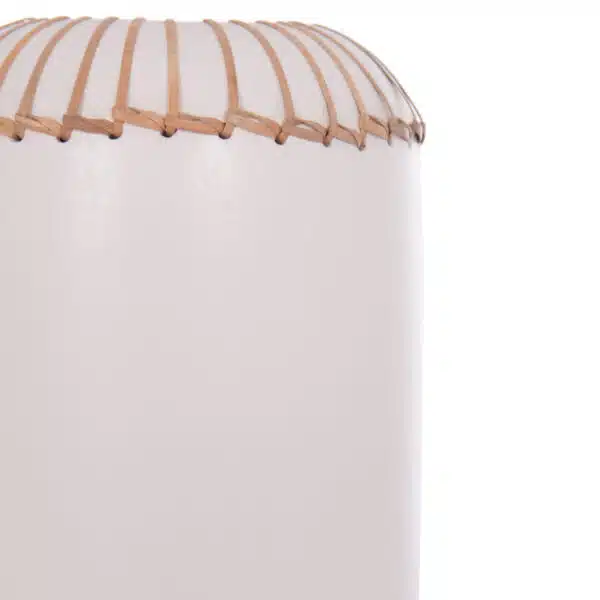 ΕΠΙΤΡΑΠΕΖΙΟ ΔΙΑΚΟΣΜΗΤΙΚΟ ΒΑΖΟ LENNOX HM4675.02S TΕΡΑΚΟΤΑ ΣΕ ΛΕΥΚΟ--Φ18x33Υεκ. - Image 5