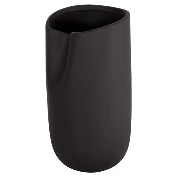 ΕΠΙΤΡΑΠΕΖΙΟ ΚΕΡΑΜΙΚΟ ΔΙΑΚΟΣΜΗΤΙΚΟ GLAΖΕ HM4607.02 ΜΑΥΡΟ ΜΑΤ 15x15x30Υεκ - Image 4