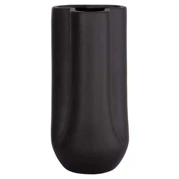 ΕΠΙΤΡΑΠΕΖΙΟ ΚΕΡΑΜΙΚΟ ΔΙΑΚΟΣΜΗΤΙΚΟ GLAΖΕ HM4612.02 ΜΑΥΡΟ ΜΑΤ Φ14x29Υεκ