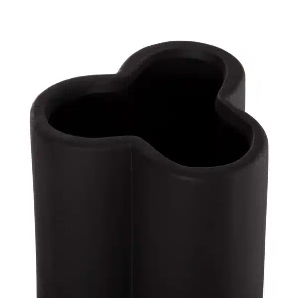 ΕΠΙΤΡΑΠΕΖΙΟ ΚΕΡΑΜΙΚΟ ΔΙΑΚΟΣΜΗΤΙΚΟ GLAΖΕ HM4611.02 ΜΑΥΡΟ ΜΑΤ Φ14x34Υ εκ. - Image 6