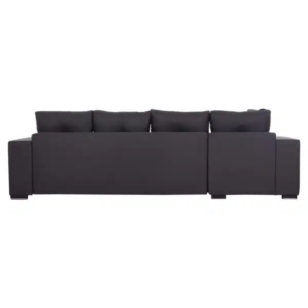 ΓΩΝΙΑΚΟΣ ΚΑΝΑΠΕΣ-ΚΡΕΒΑΤΙ ΜΕ ΑΠΟΘ.ΧΩΡΟ TRENDSTON HM3302.01L ΓΚΡΙ ΥΦΑΣΜΑ 298x177x95Υεκ - Image 6