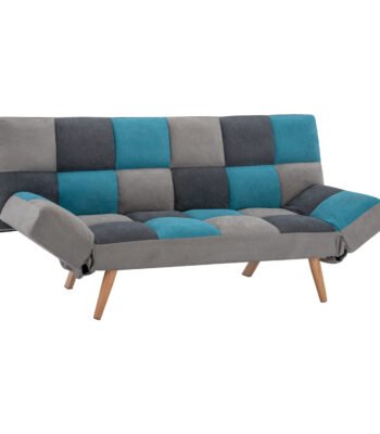 ΚΑΝΑΠΕΣ ΚΡΕΒΑΤΙ MULTICOLOR 3ΘΕΣΙΟΣ HM3167.11 182Χ80Χ88Υ εκ.
