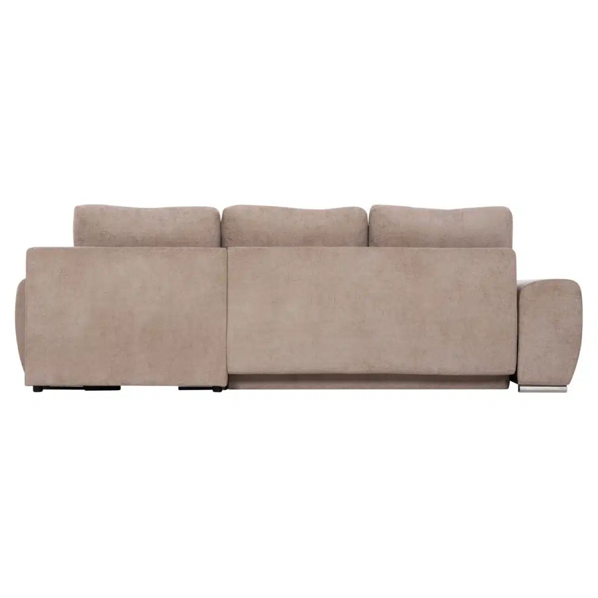 ΚΑΝΑΠΕΣ ΚΡΕΒΑΤΙ ΔΕΞΙΑ ΓΩΝΙΑ COMFYRA HM3336.03R ΜΠΕΖ ΥΦΑΣΜΑ 270x181x75Υεκ - Image 6