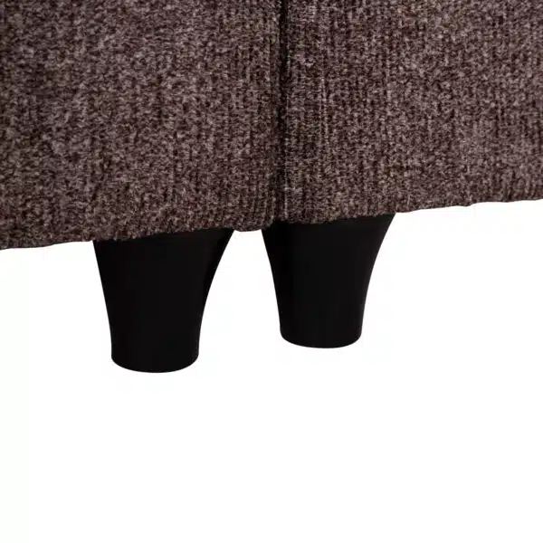 ΚΡEΒΑΤΙ ΔΙΠΛΟ LUTHER HM717.02 ΥΦΑΣΜΑ TEDDY ΚΑΦΕ--ΓΙΑ ΣΤΡΩΜΑ 160x200εκ. - Image 9