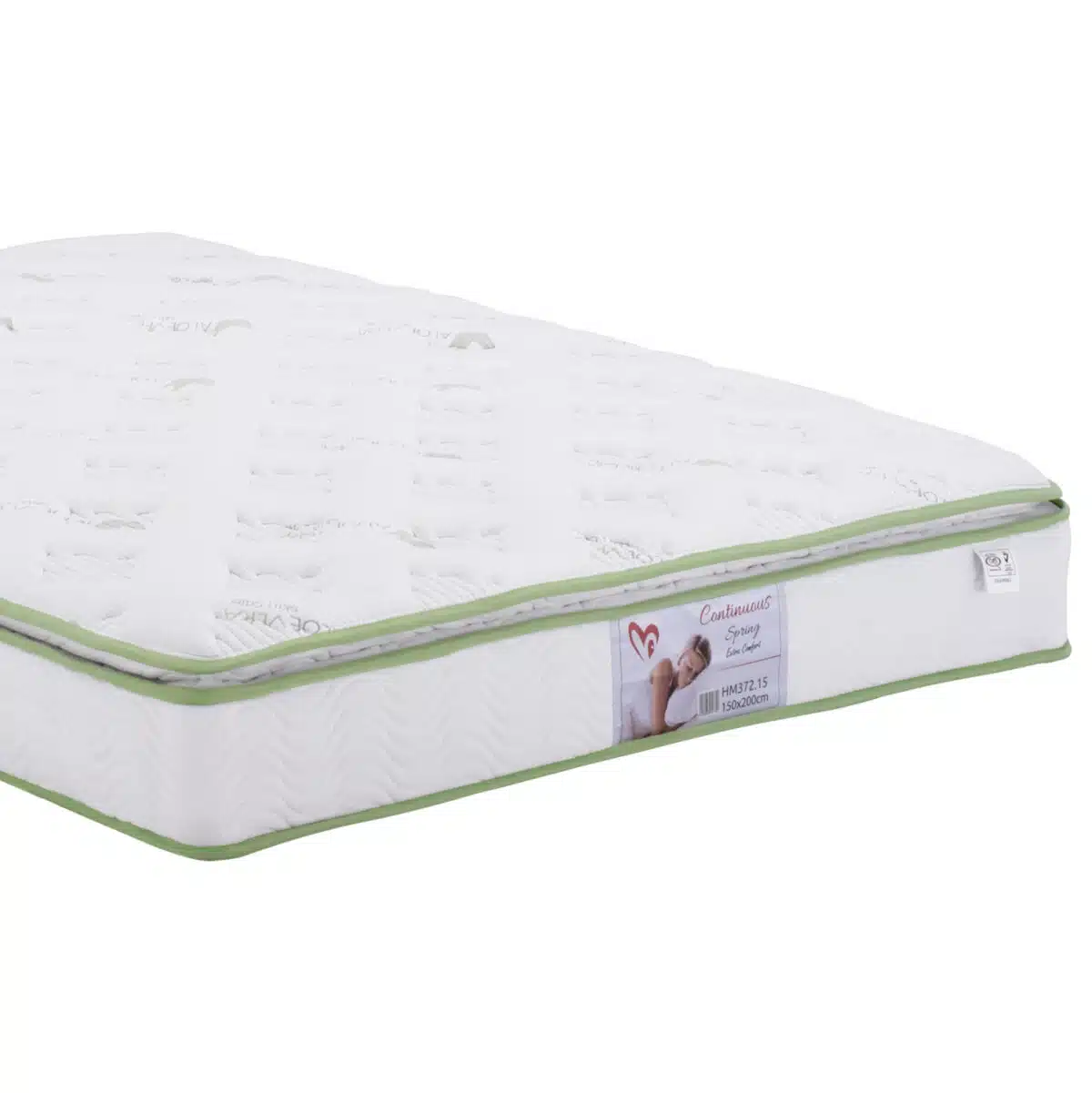ΚΡΕΒΑΤΙ ΔΙΠΛΟ & ΣΤΡΩΜΑ CELINA HM21328 ΜΕΤΑΛΛΟ & ΞΥΛΟ ΣΕ DIRTY OAK--ΣΤΡΩΜΑ 150x200εκ - Image 3